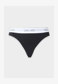 Calvin Klein Underwear NEW SIGNATURE LOGO - Thong - black