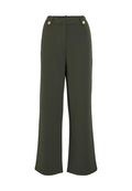 VILA VICLUA HW WIDE BUTTON PANTS- NOOS