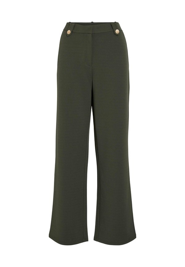 VILA VICLUA HW WIDE BUTTON PANTS- NOOS