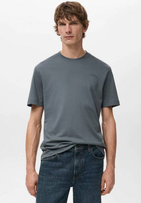 Mango ADULT - Basic T-shirt - prussian blue
