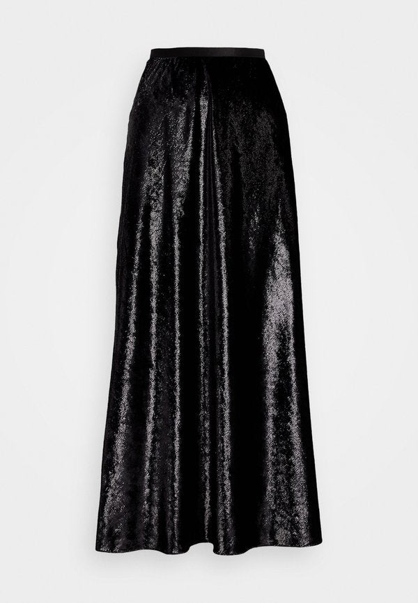 Polo Ralph Lauren BIAS-CUT METALLIC VELVET MERMAID SKIRT