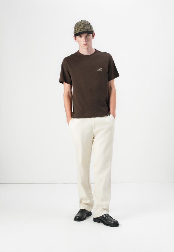 Selected crewneck regular fit printed
