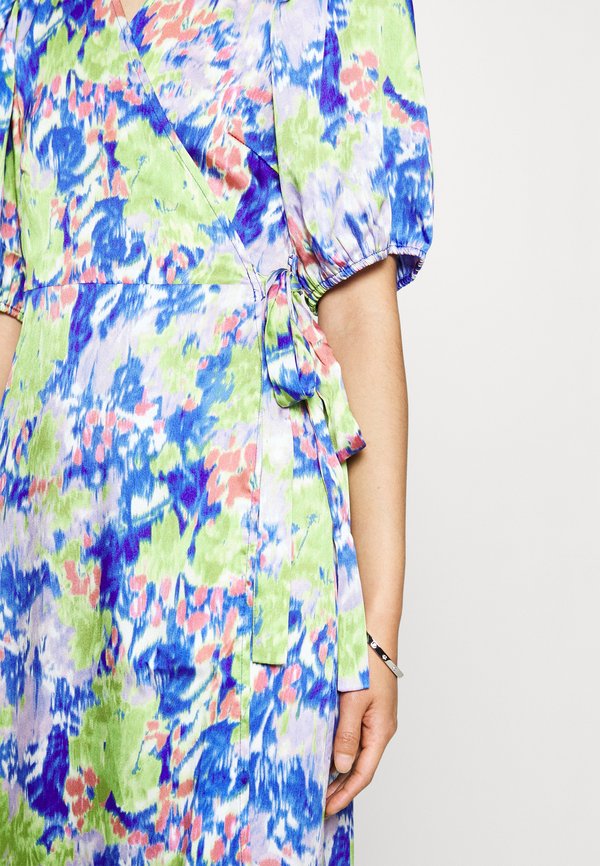 VILA Petite VILAILA WRAP MIDI DRESS