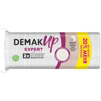 Demak'Up Cotton pads Expert, 84 pieces
