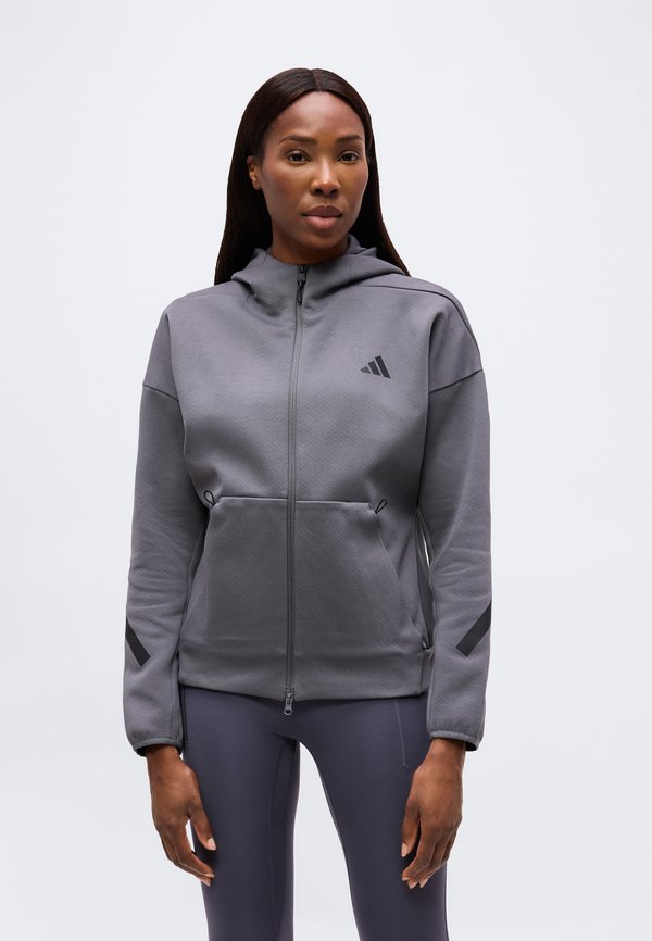 adidas Sportswear ADIDAS Z.N.E. FULL ZIP HOODIE - Zip-up sweatshirt - grey five