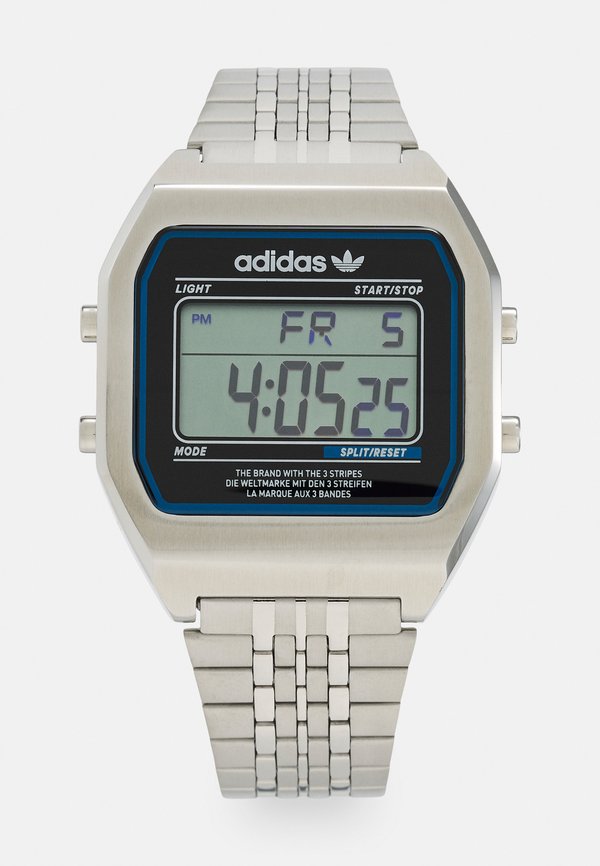 adidas Originals DIGITAL TWO - Digital watch - silver-coloured