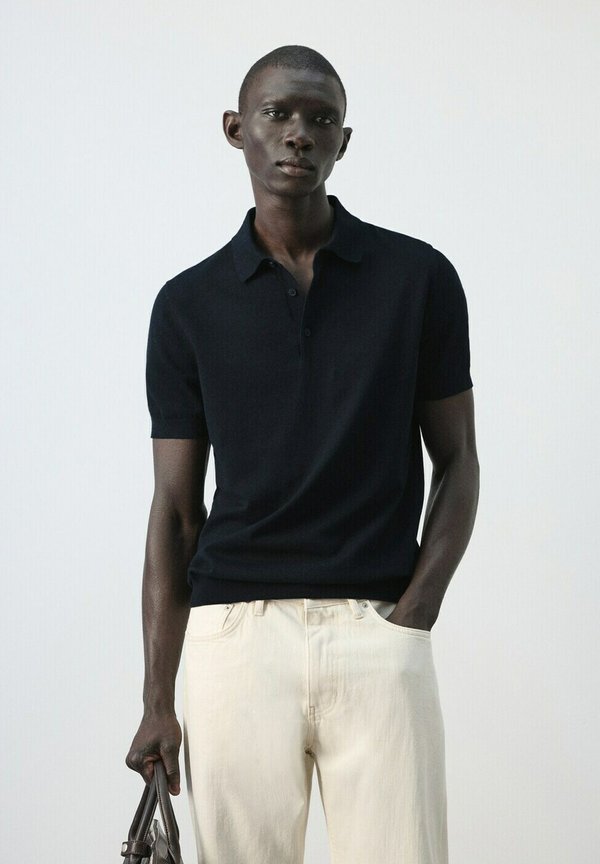 Mango Polo shirt - dark blue
