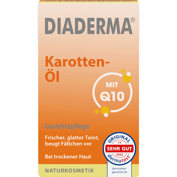 Gesichtsöl Karotten-Öl mit Q10 Diaderma
