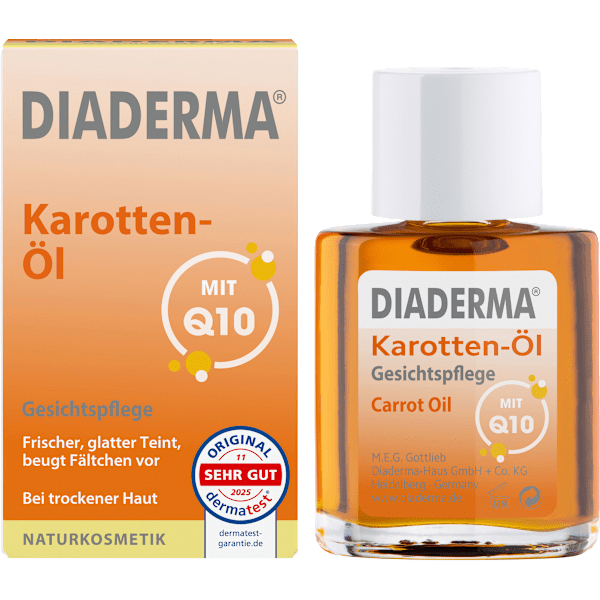 Gesichtsöl Karotten-Öl mit Q10 Diaderma