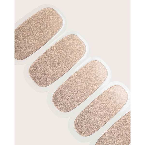 UV Gel Nagelfolien, Gel Strips Gold Shimmer Doonails