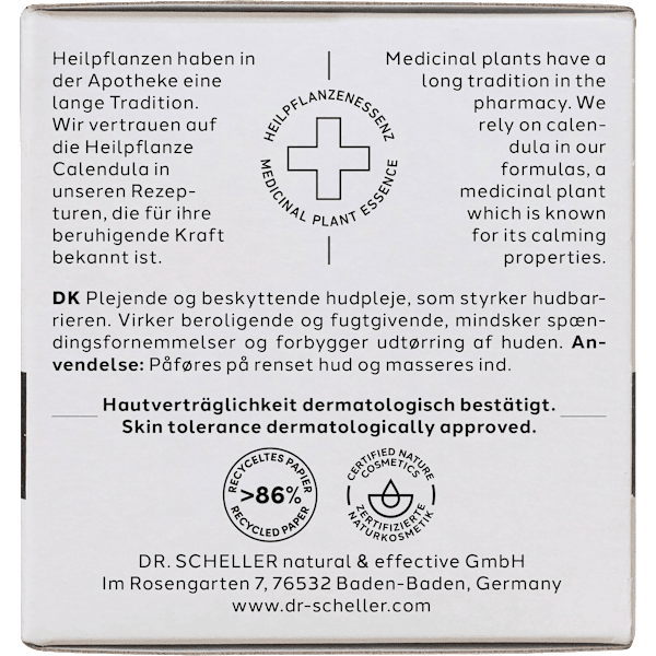 Gesichtscreme intensiv, reichhaltige Nachtkerzenöl Dr. Scheller