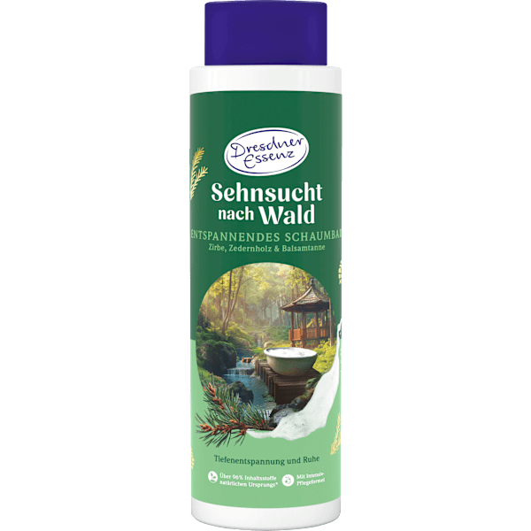 Schaumbad Sehnsucht nach Wald Dresdner Essenz