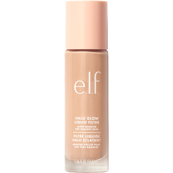 Foundation Halo Glow Liquid Filter 4 Medium e.l.f. Cosmetics