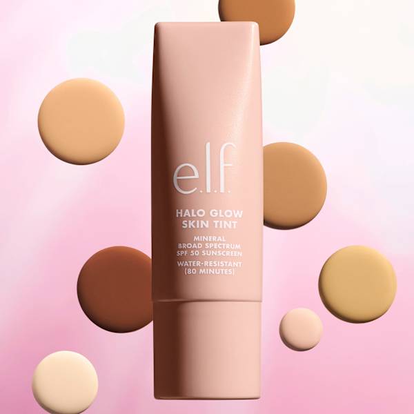 Foundation Halo Glow Skin Tint 8 Medium Neutral e.l.f. Cosmetics