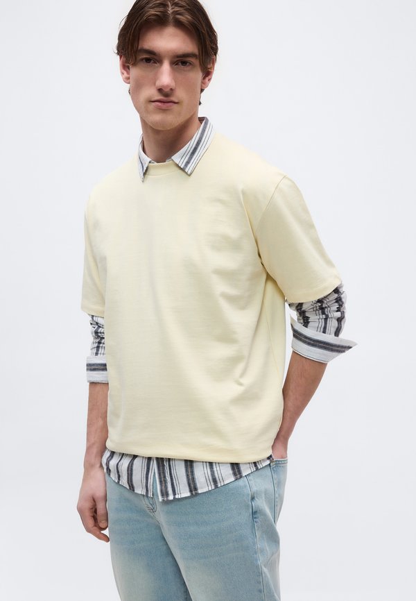 Lindbergh O-NECK TEE OVERSIZE S/S