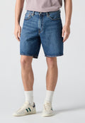 Levi's® 468® LOOSE SHORTS - Denim shorts - blue denim
