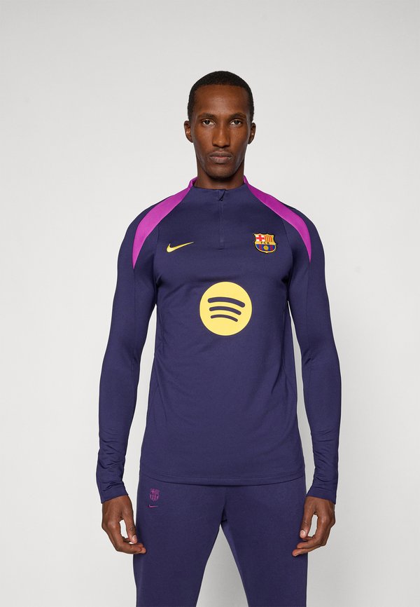 Nike Performance FC BARCELONA STRIKE DRILL TOP - Goalkeeper jersey - imperial purple/vivid purple/midwest gold-coloured