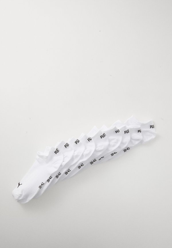 Puma SNEAKER PLAIN UNISEX 9 PACK - Sneaker socks - white