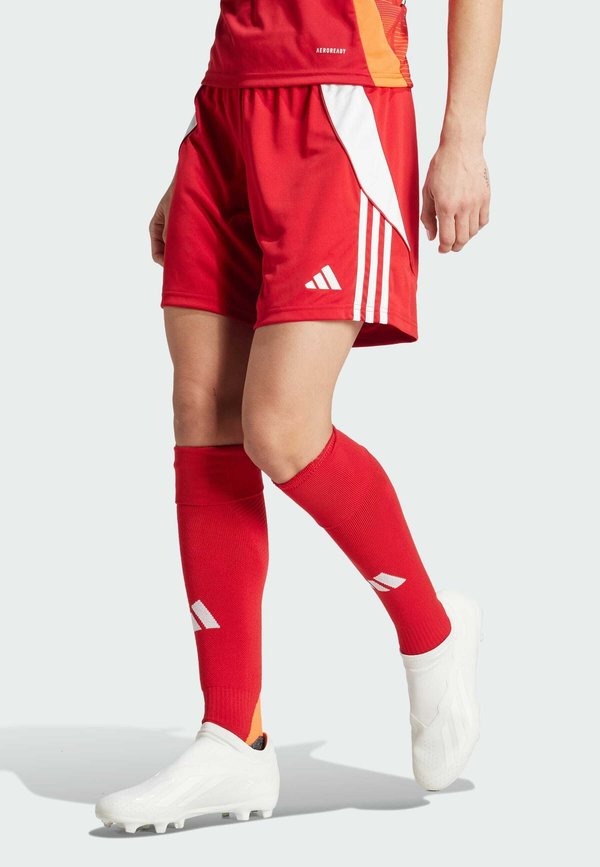 adidas Performance TIRO24 SHORTS WOMEN - Sports shorts - team power red  white