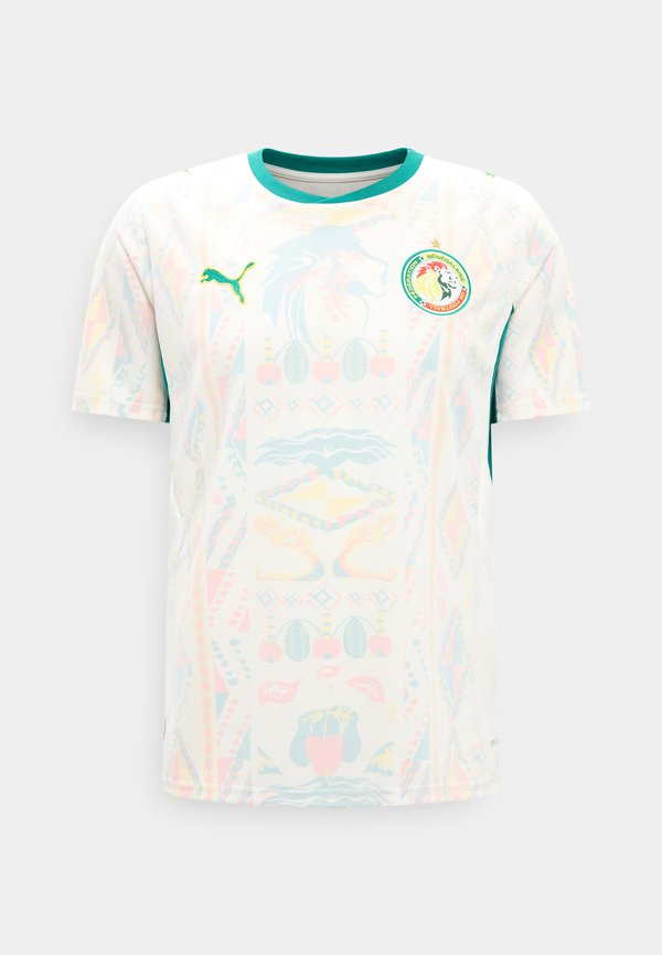 Puma SENEGAL FSF HOME REPLICA - Football jersey - white/wild green