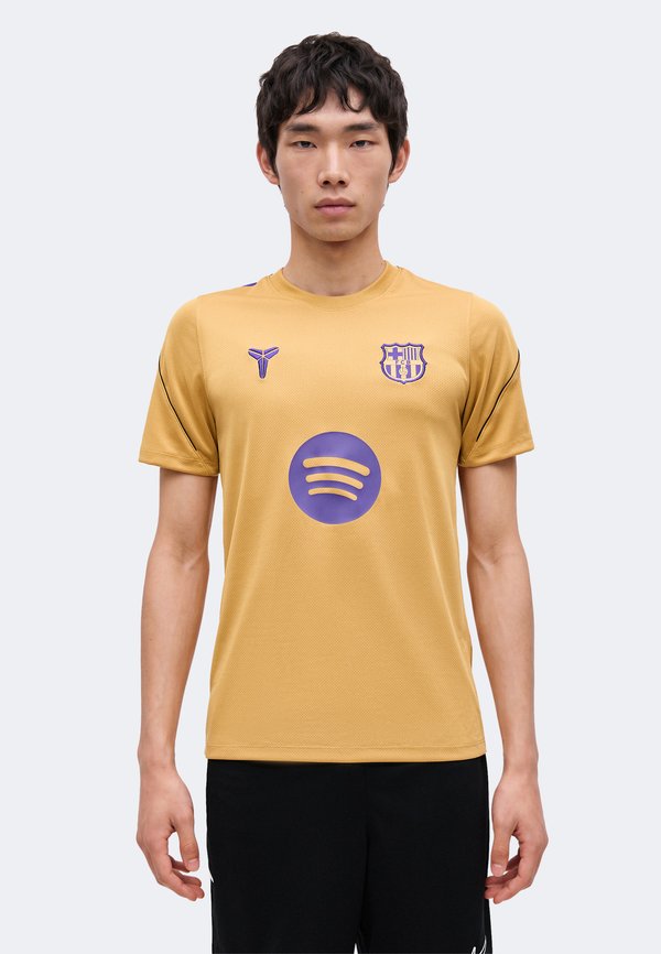 Nike Performance FCB - Football jersey - elemental gold-coloured/black/field purple