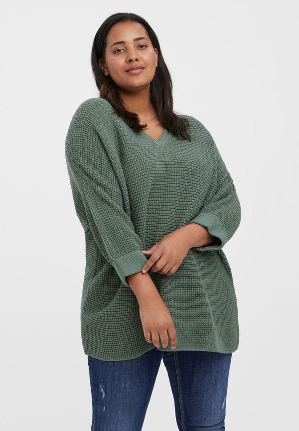 Vero Moda Curve V-NECK LONG CUR