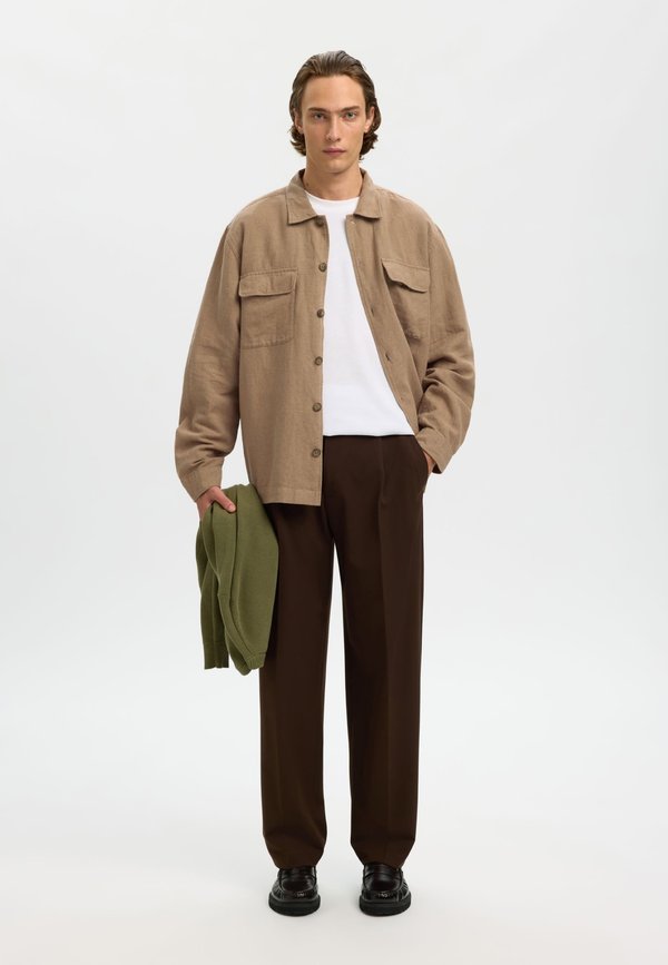 Selected Over Linen Blend