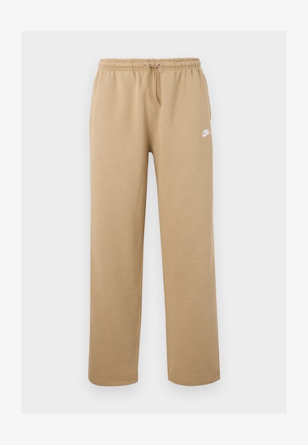 Nike Sportswear CLUB PANT - Tracksuit bottoms - parachute beige/white