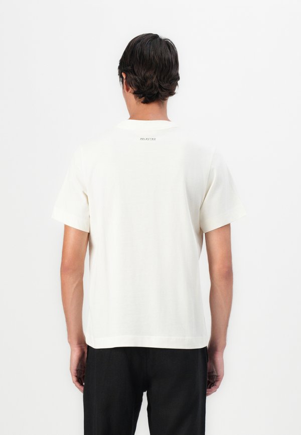 Selected crewneck regular fit printed