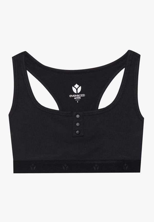 Even&Odd active by Zalando LIGHT SUPPORT FINE RIBBED SPORTS BRA WITH RACER BACK