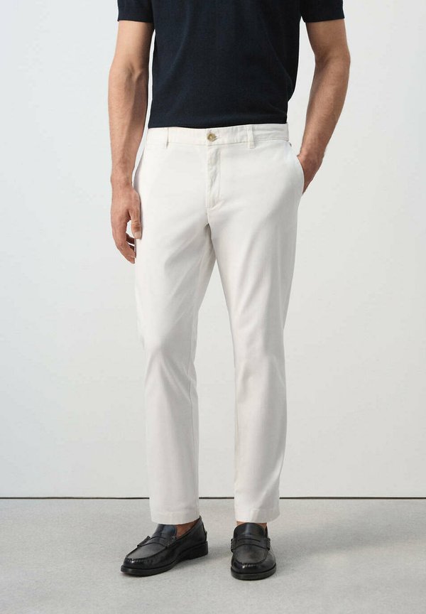 Mango ADULT - Trousers - off-white