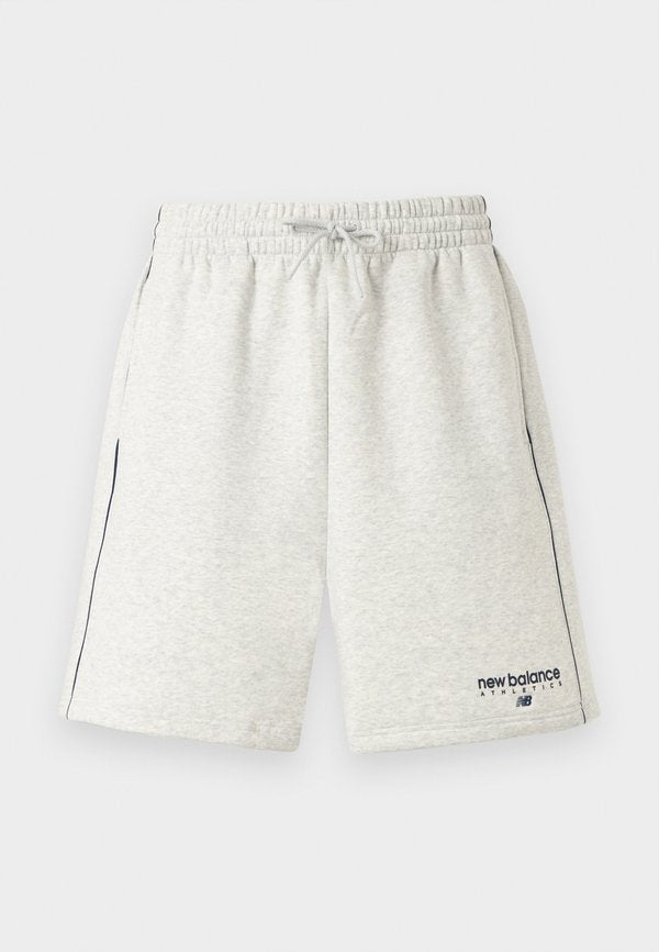 New Balance LINEAR GRAPHIC - Shorts - ash heather