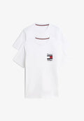 Tommy Hilfiger 2 PACK TEE - Pyjama top - white