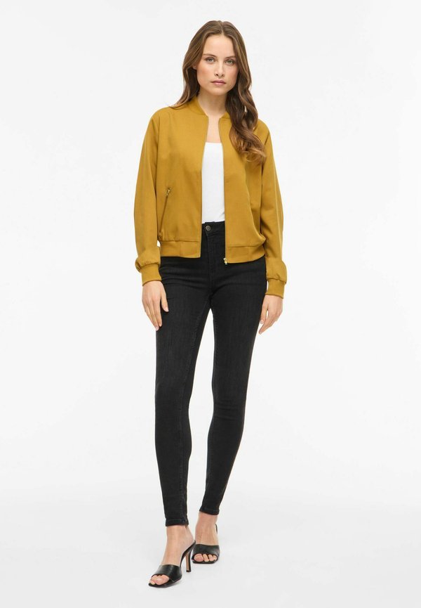 VILA bomber VIBUBBLE Zipper