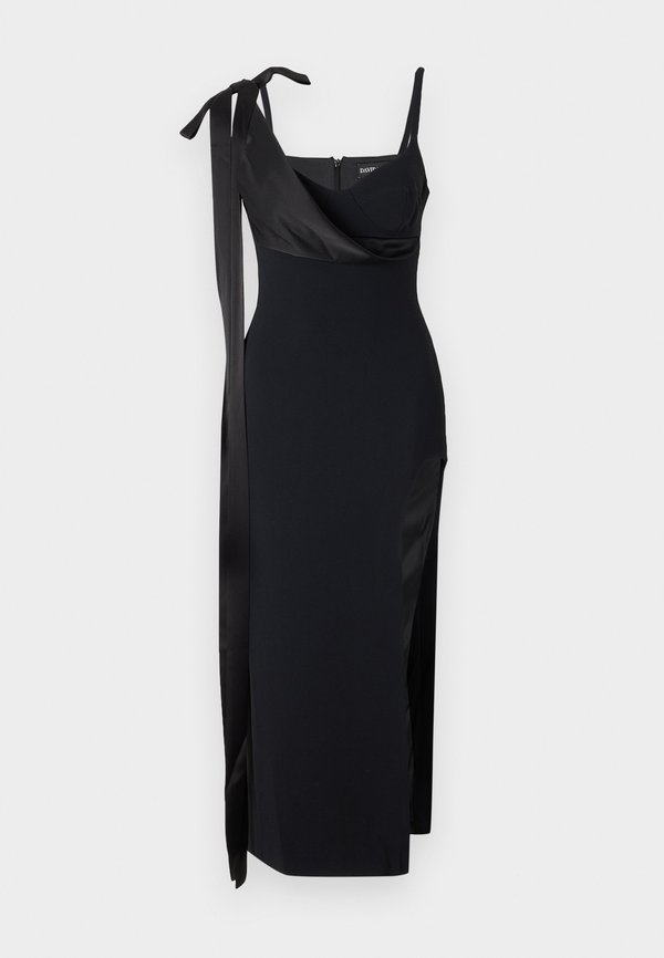 David Koma BOW DETAIL OPEN LEG DRESS