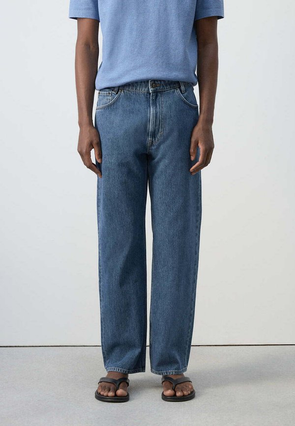 Mango ADULT - Straight leg jeans - dark blue