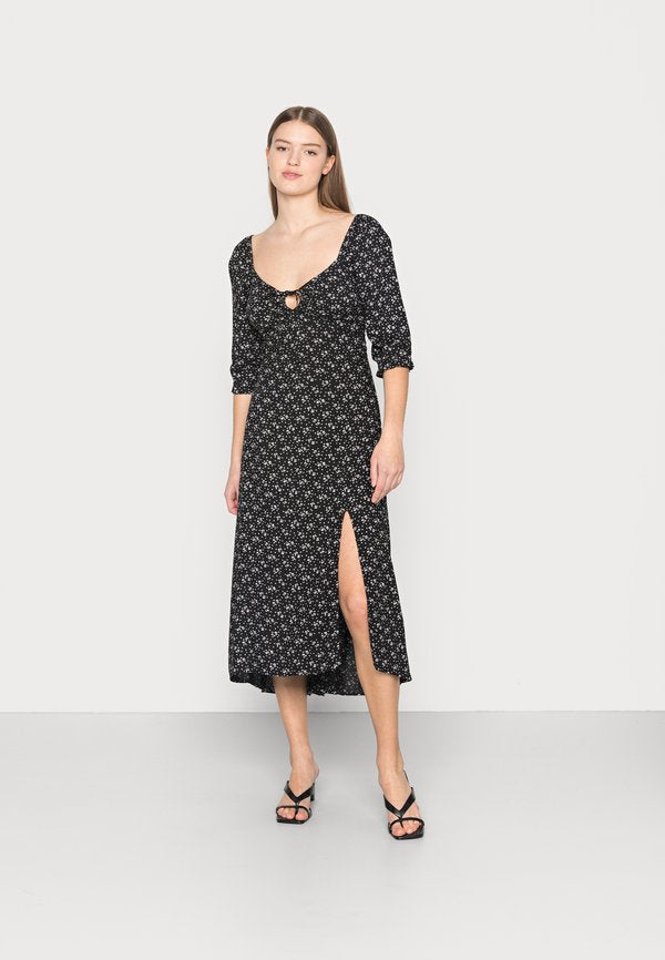 Hollister Co. WOVEN MIDI DRESS