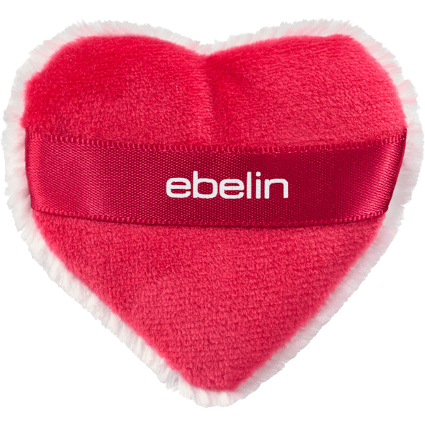 Doppelseitiger Powderpuff "Cherry Love" ebelin