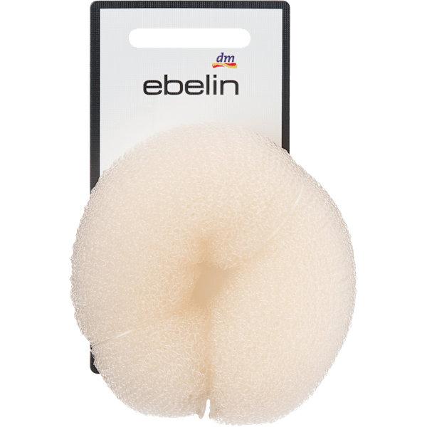 Haar-Donut klein, blond/braun ebelin