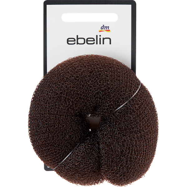 Haar-Donut klein, blond/braun ebelin
