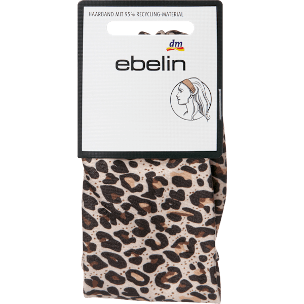 Haarband Leo-Muster ebelin