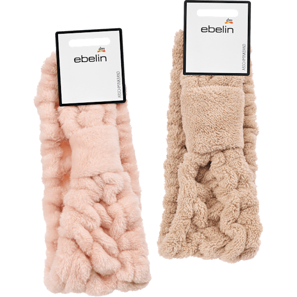 Haarband rosa/beige ebelin