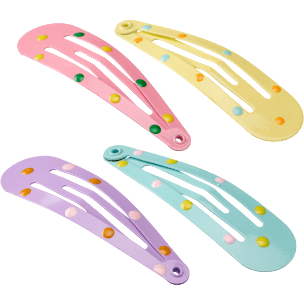 Haarclips mit Punkten, bunt ebelin