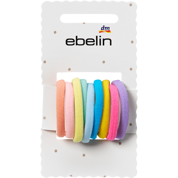 Haargummi Rosa/Bunt-Mix ebelin