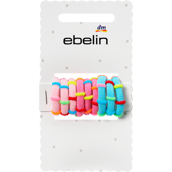 Haargummis gestreift, bunt ebelin
