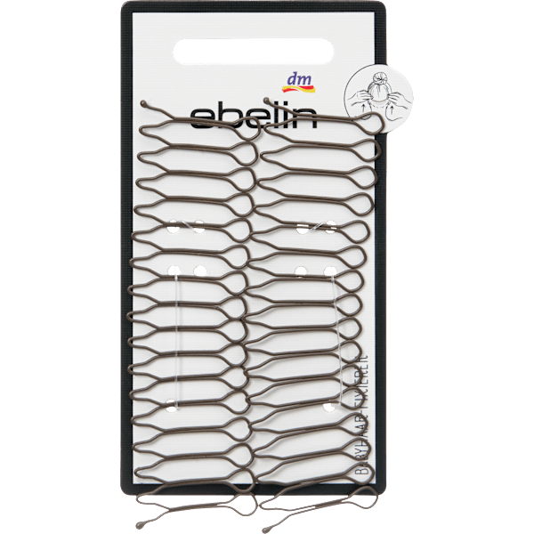 Haarkämme maxi, braun/blond ebelin