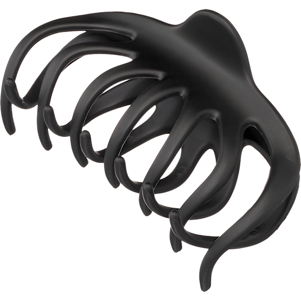 Haarklammer Oktopus-Form, schwarz ebelin