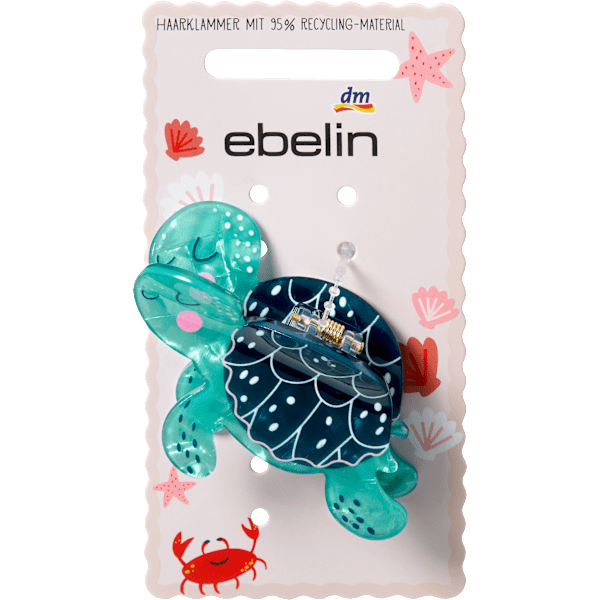 Haarklammer Schildkröte ebelin