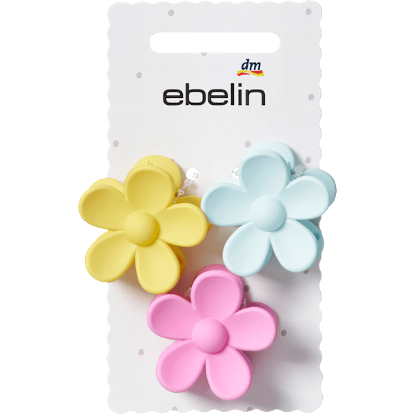 Haarklammern Blumen ebelin