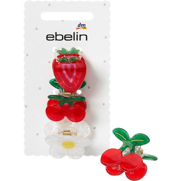 Haarklammern Früchte & Blume ebelin